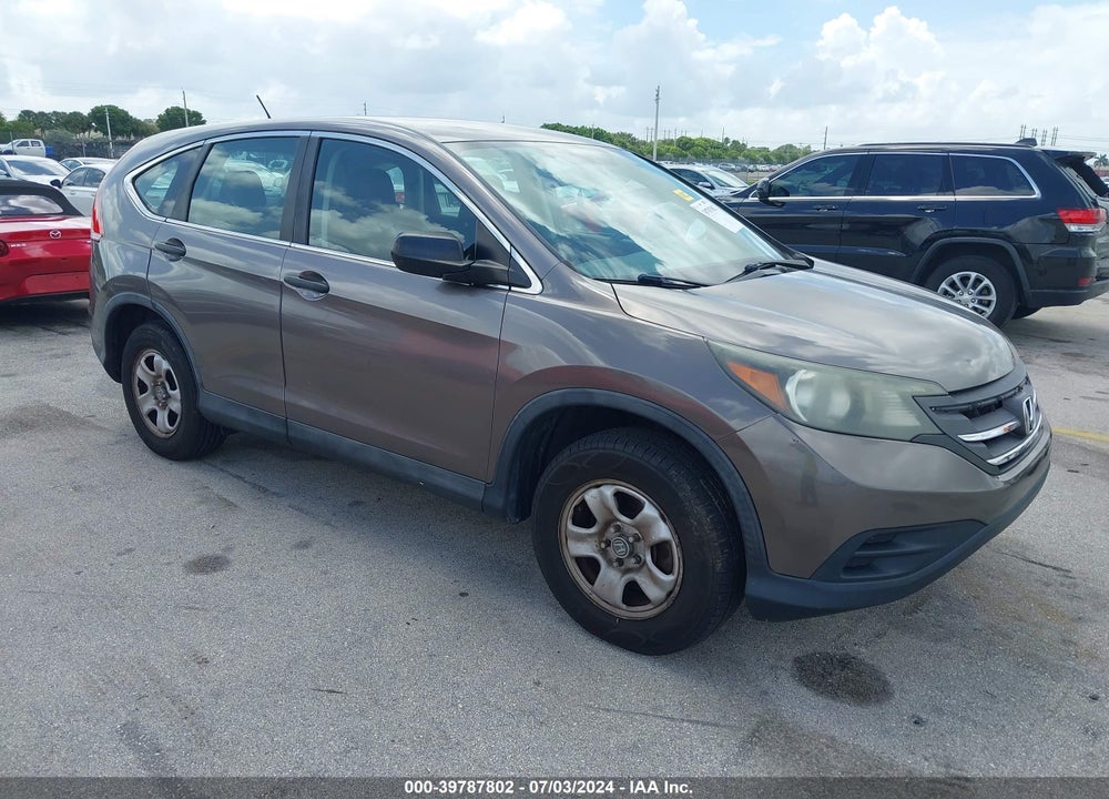 2012 HONDA CR-V LX VIN: 5J6RM3H34CL009387