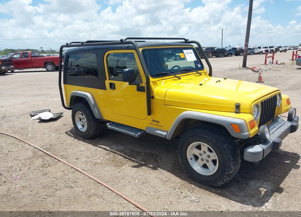 2006 JEEP WRANGLER UNLIMITED VIN: 1J4FA44S16P730665