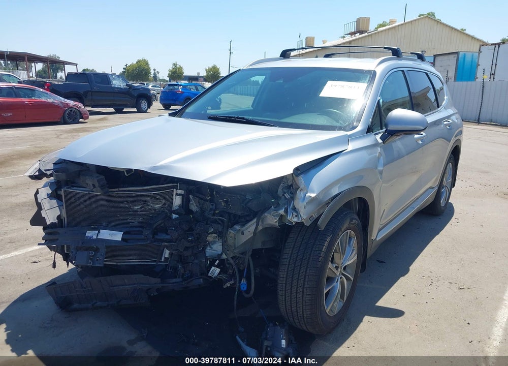 2020 HYUNDAI SANTA FE SEL VIN: 5NMS3CAD6LH249555