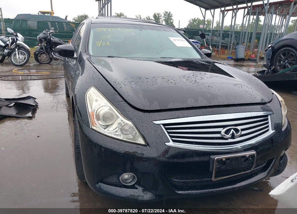 2013 INFINITI G37X VIN: JN1CV6AR1DM752872