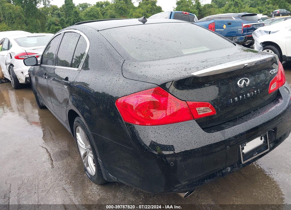 2013 INFINITI G37X VIN: JN1CV6AR1DM752872