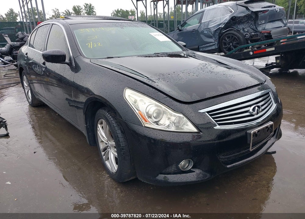 2013 INFINITI G37X VIN: JN1CV6AR1DM752872