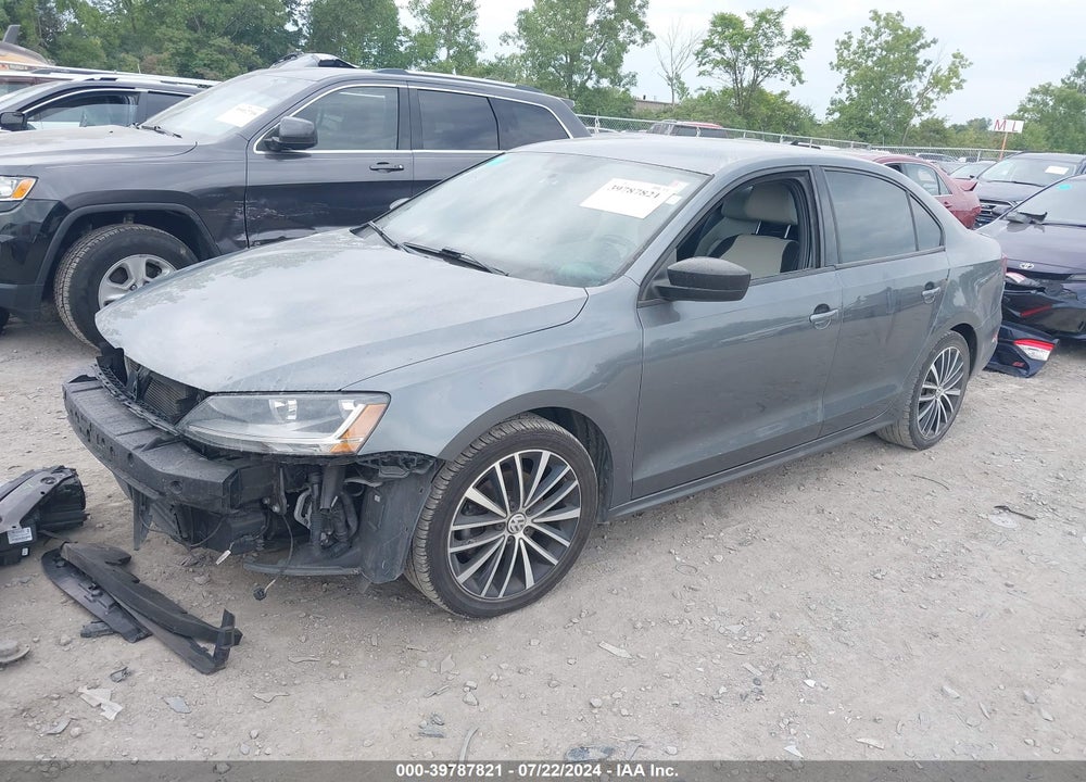 2017 VOLKSWAGEN JETTA 1.8T SPORT VIN: 3VWD17AJ5HM408532