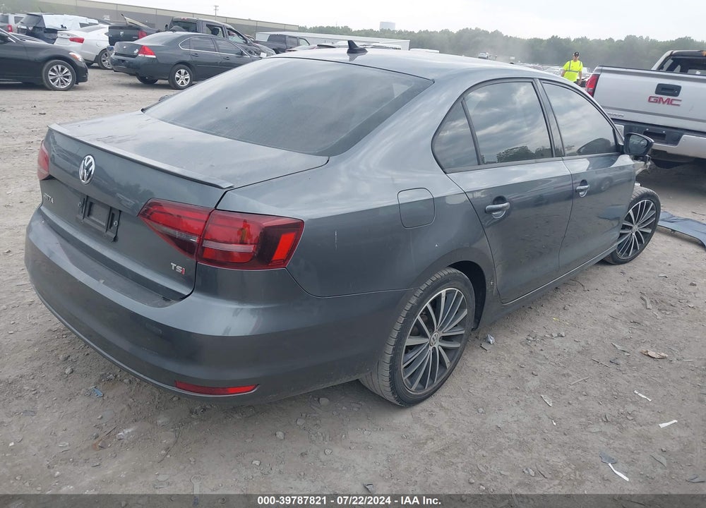 2017 VOLKSWAGEN JETTA 1.8T SPORT VIN: 3VWD17AJ5HM408532