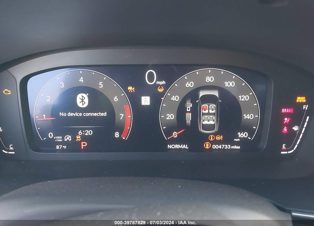 2024 ACURA INTEGRA A-SPEC VIN: 19UDE4H3XRA023397