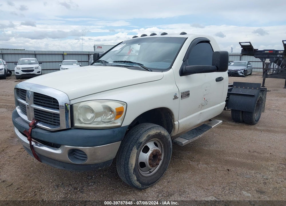 2007 DODGE RAM 3500 HD CHASSIS VIN: 3D6WG46A97G710012