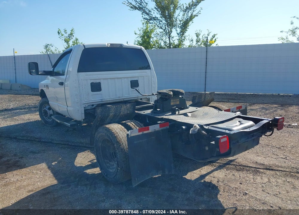 2007 DODGE RAM 3500 HD CHASSIS VIN: 3D6WG46A97G710012