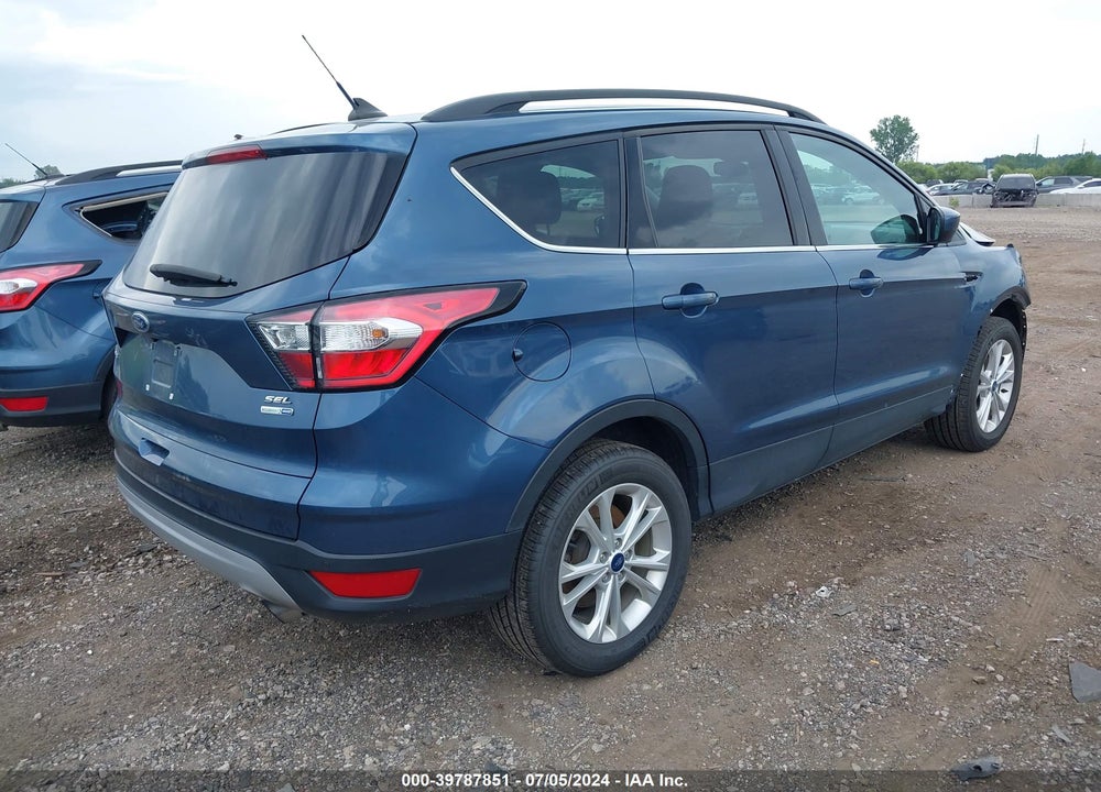 2018 FORD ESCAPE SEL VIN: 1FMCU9HD9JUC74915