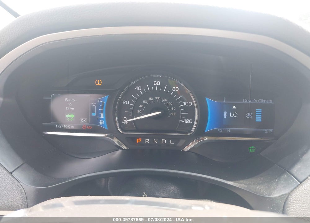 2013 LINCOLN MKZ HYBRID VIN: 3LN6L2LU3DR825107