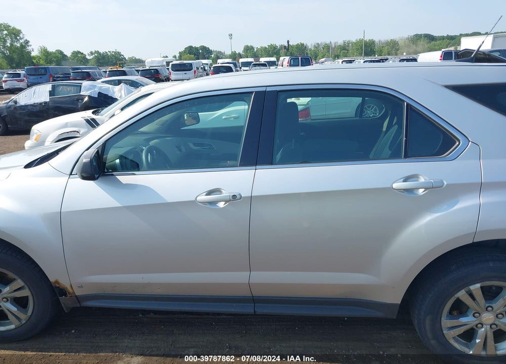 2010 CHEVROLET EQUINOX LS VIN: 2CNALBEW9A6213439