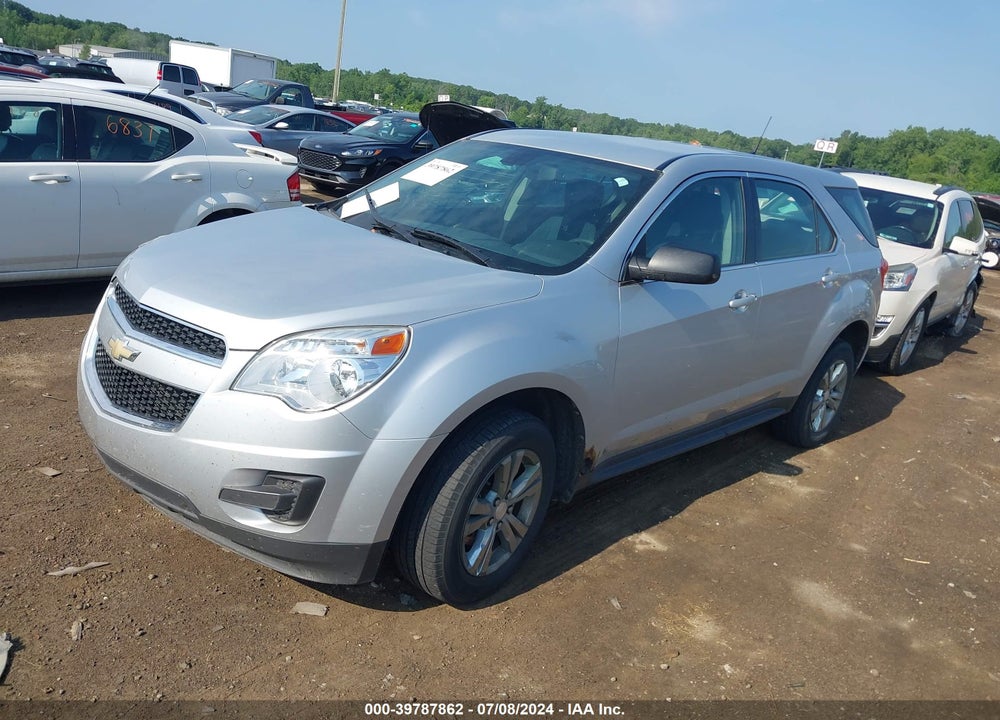 2010 CHEVROLET EQUINOX LS VIN: 2CNALBEW9A6213439