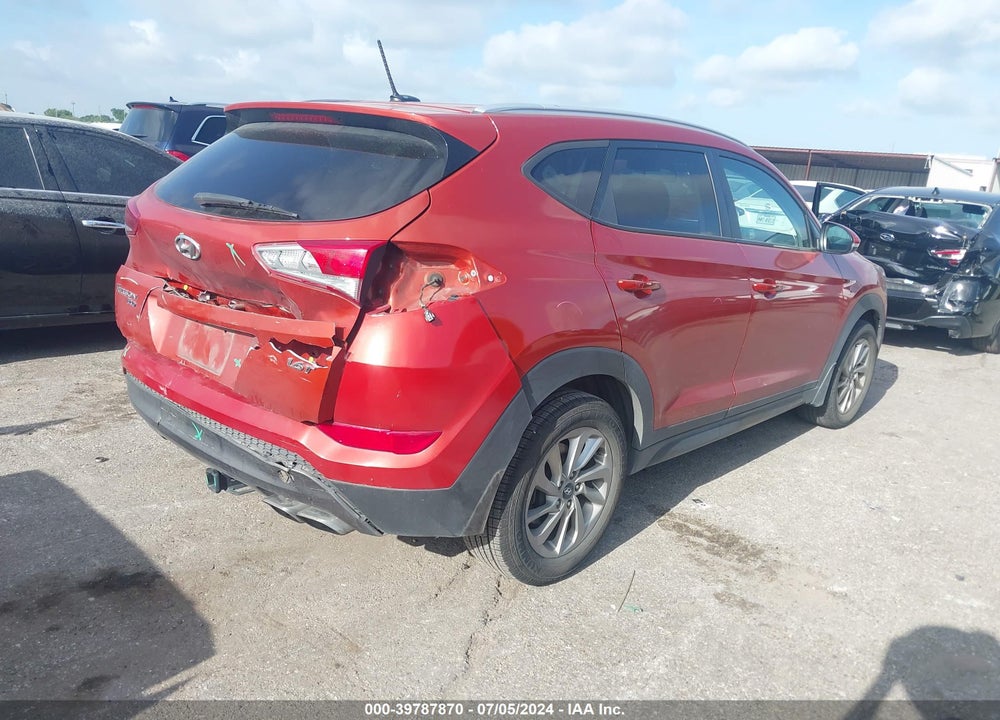 2016 HYUNDAI TUCSON ECO VIN: KM8J33A28GU031198