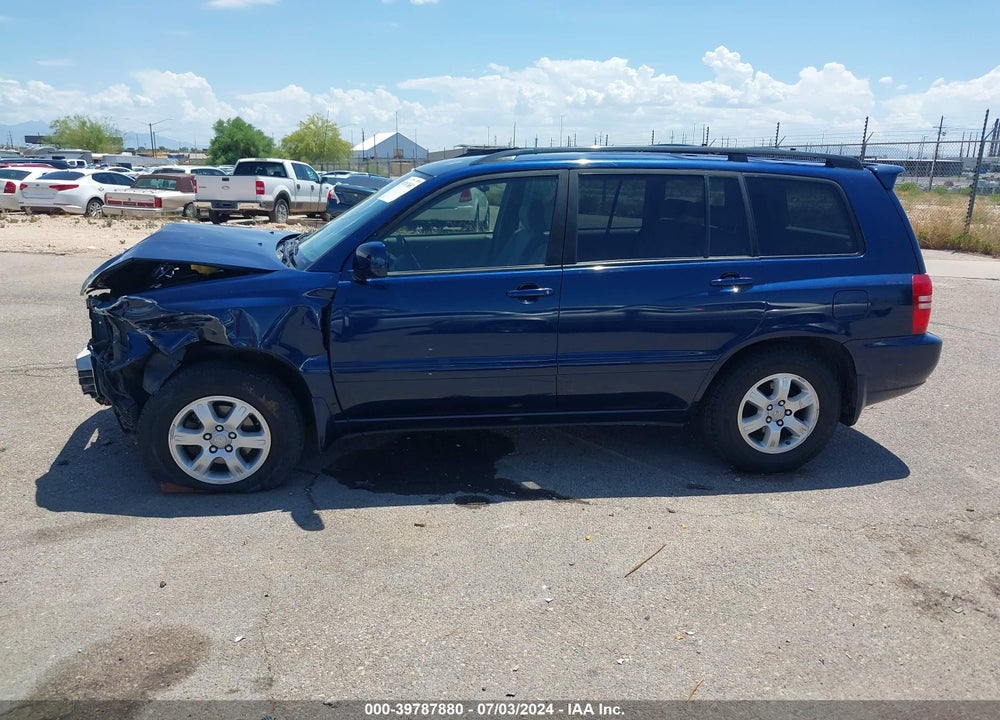 2003 TOYOTA HIGHLANDER V6 VIN: JTEGF21A530113930