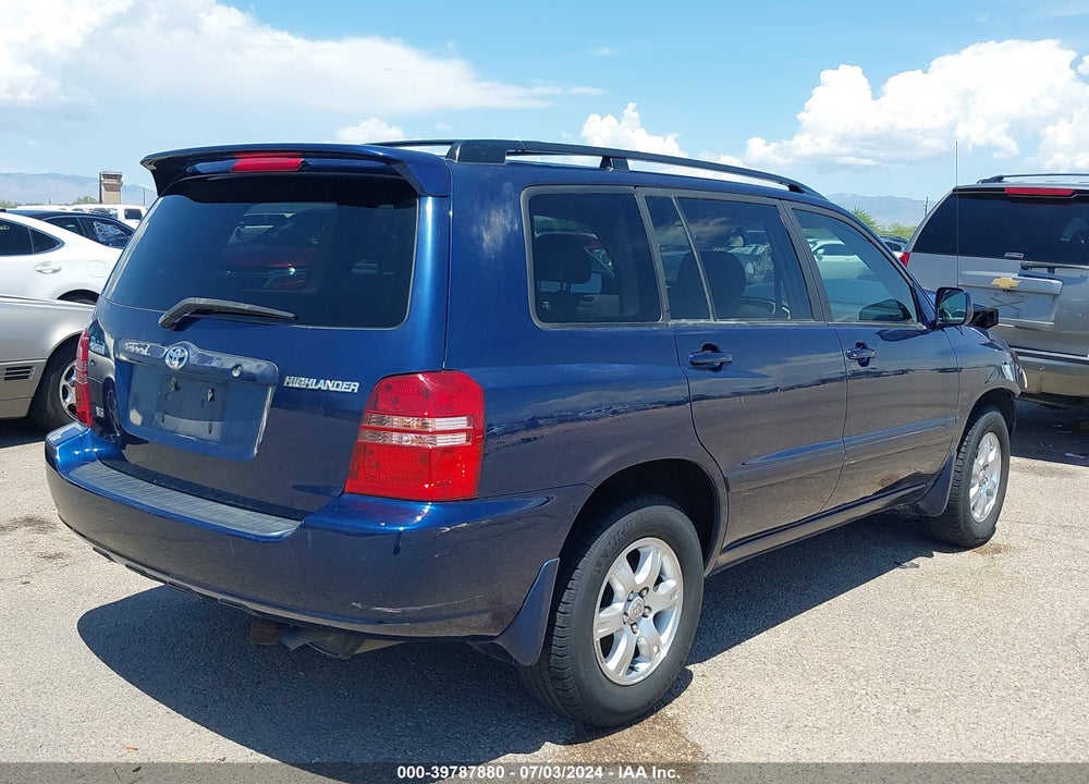 2003 TOYOTA HIGHLANDER V6 VIN: JTEGF21A530113930