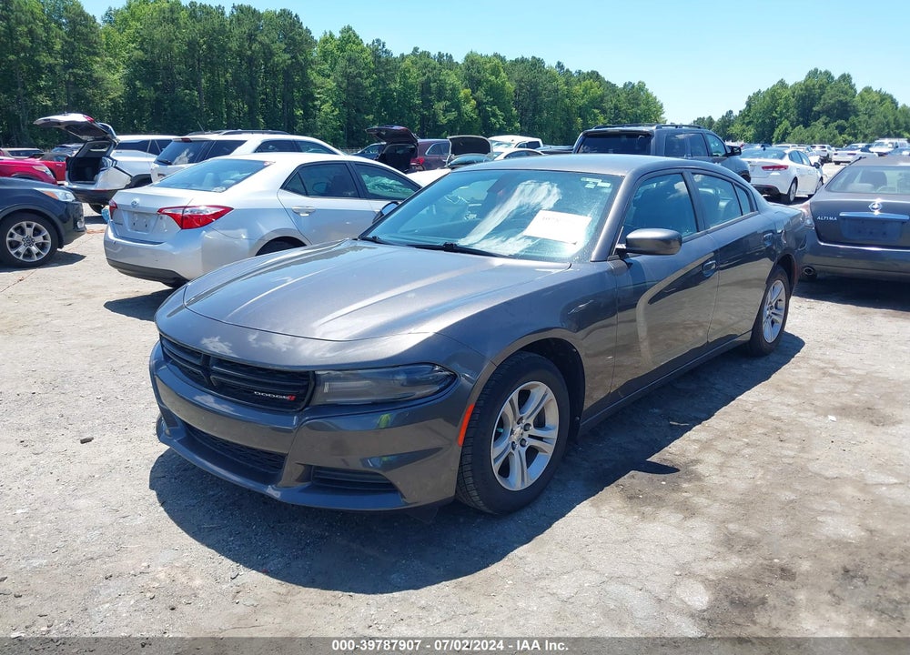 2020 DODGE CHARGER SXT RWD VIN: 2C3CDXBG4LH125835