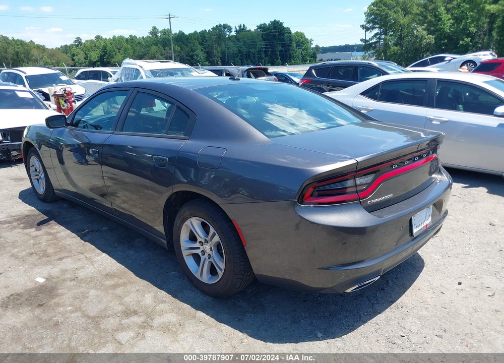 2020 DODGE CHARGER SXT RWD VIN: 2C3CDXBG4LH125835