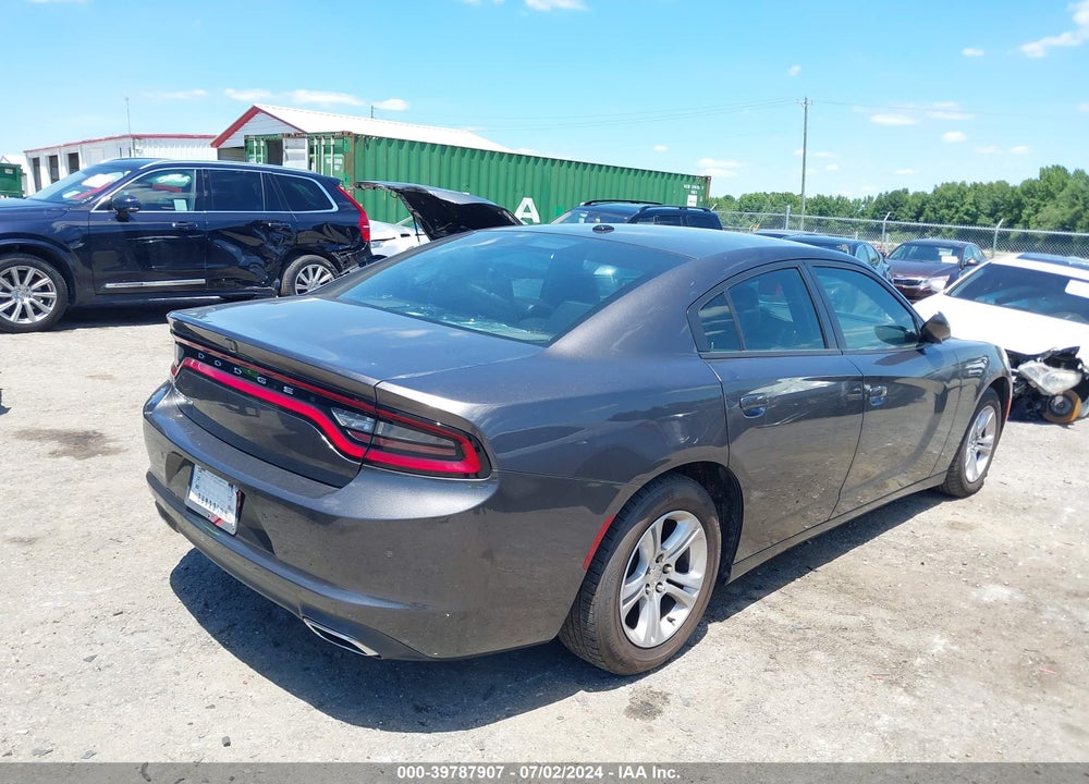 2020 DODGE CHARGER SXT RWD VIN: 2C3CDXBG4LH125835
