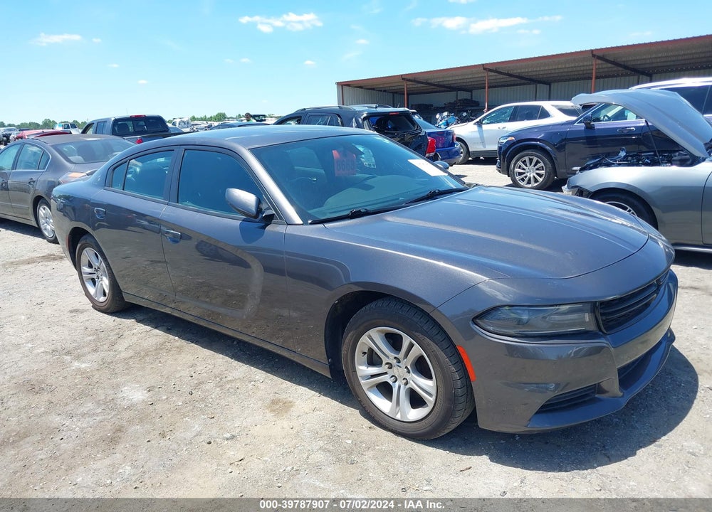 2020 DODGE CHARGER SXT RWD VIN: 2C3CDXBG4LH125835