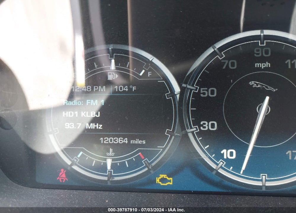 2011 JAGUAR XJ XJL SUPERCHARGED VIN: SAJWA2GE6BMV20608
