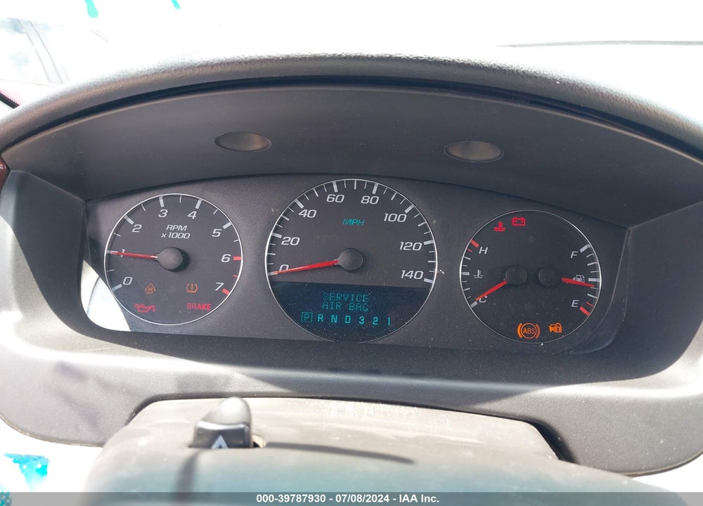 2007 CHEVROLET IMPALA LT VIN: 2G1WC58R779172486