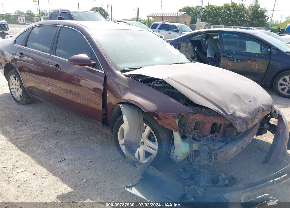 2007 CHEVROLET IMPALA LT VIN: 2G1WC58R779172486