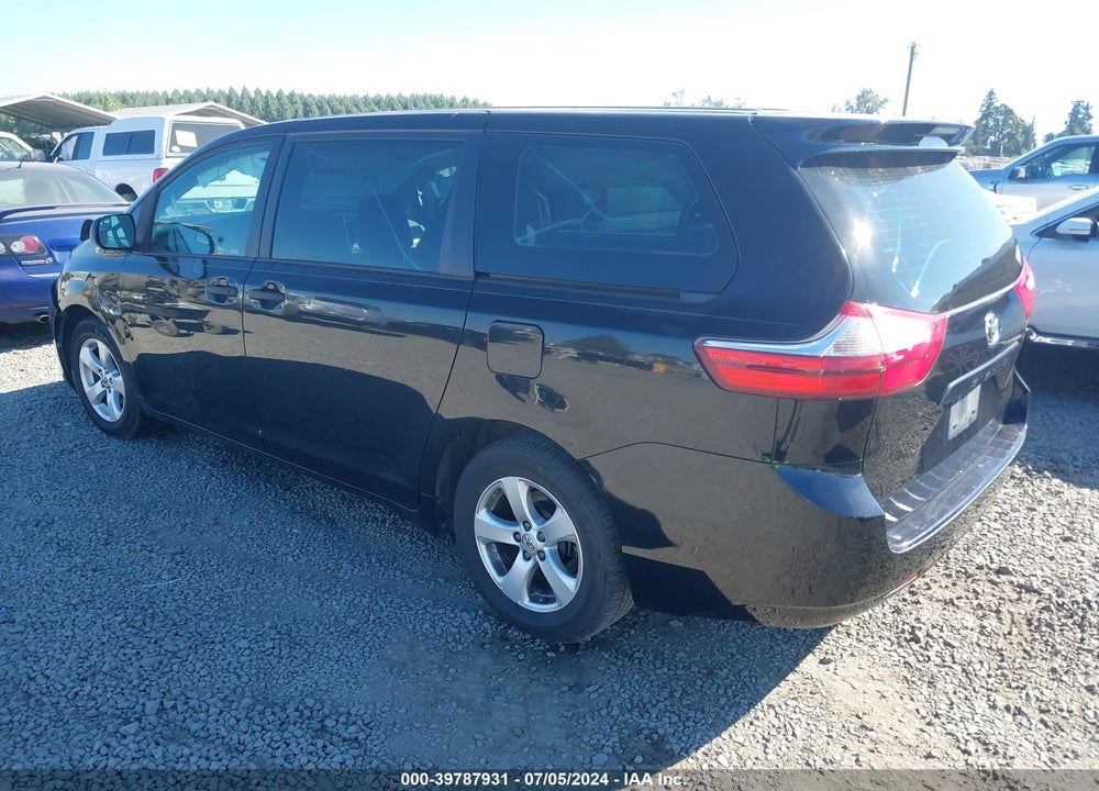 2015 TOYOTA SIENNA L 7 PASSENGER VIN: 5TDZK3DC6FS554978
