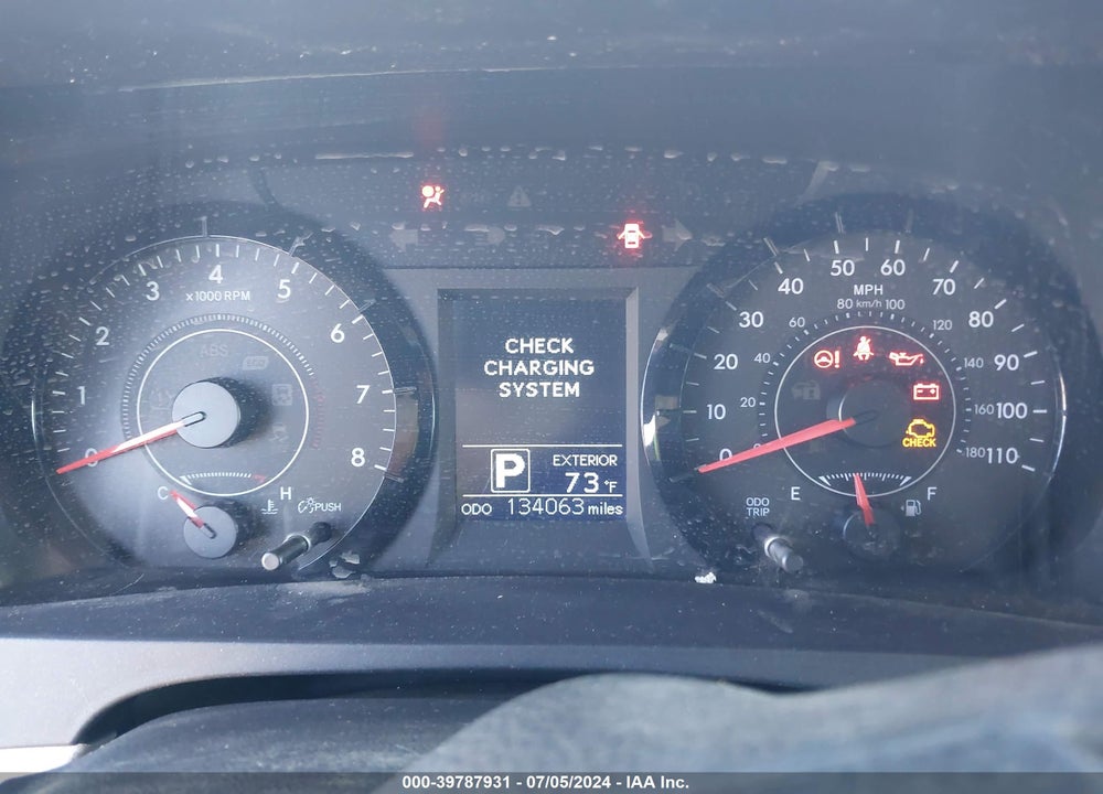 2015 TOYOTA SIENNA L 7 PASSENGER VIN: 5TDZK3DC6FS554978