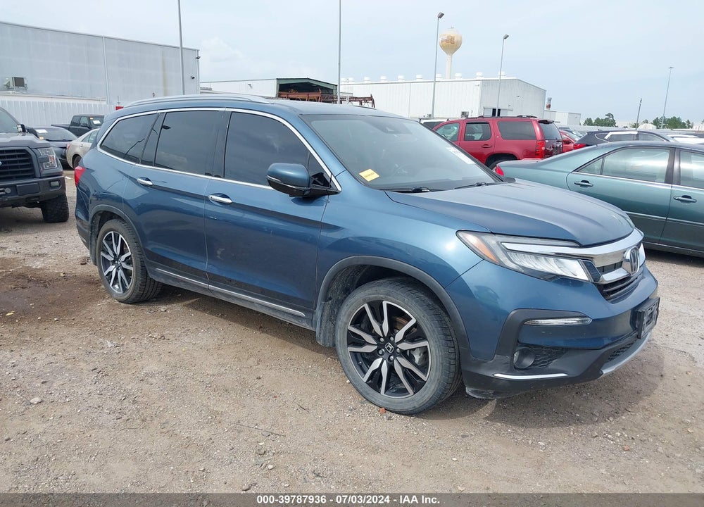 2019 HONDA PILOT TOURING VIN: 5FNYF6H99KB001482