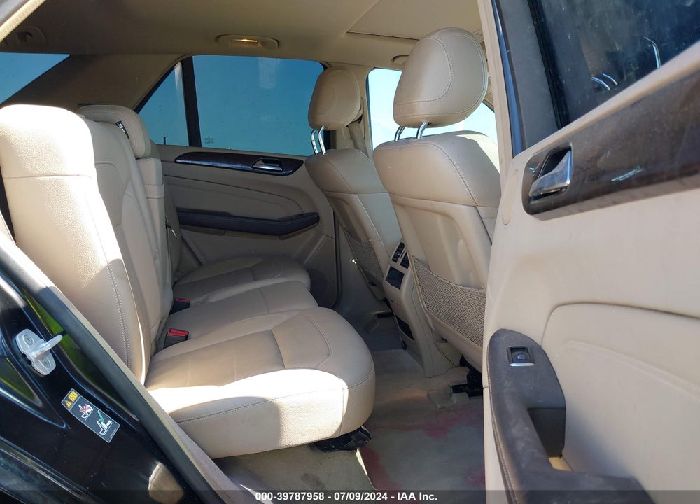 2015 MERCEDES-BENZ ML 350 VIN: 4JGDA5JB0FA500766