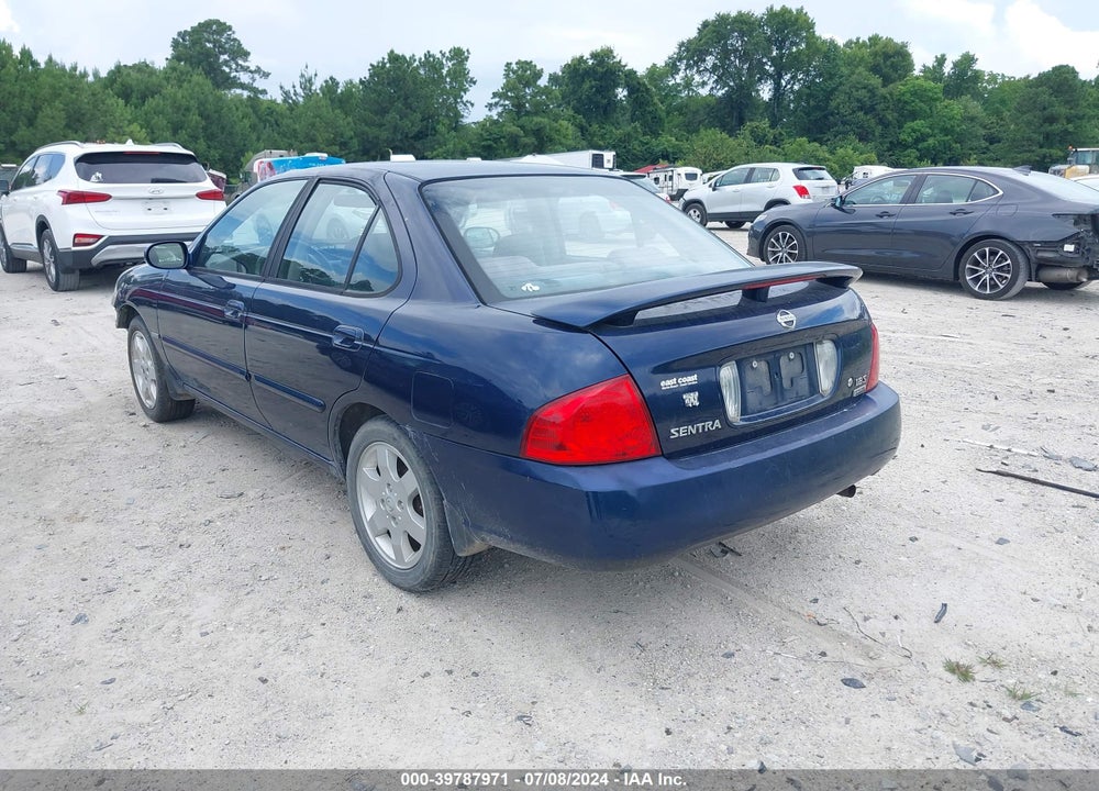 2006 NISSAN SENTRA 1.8S VIN: 3N1CB51D06L613563