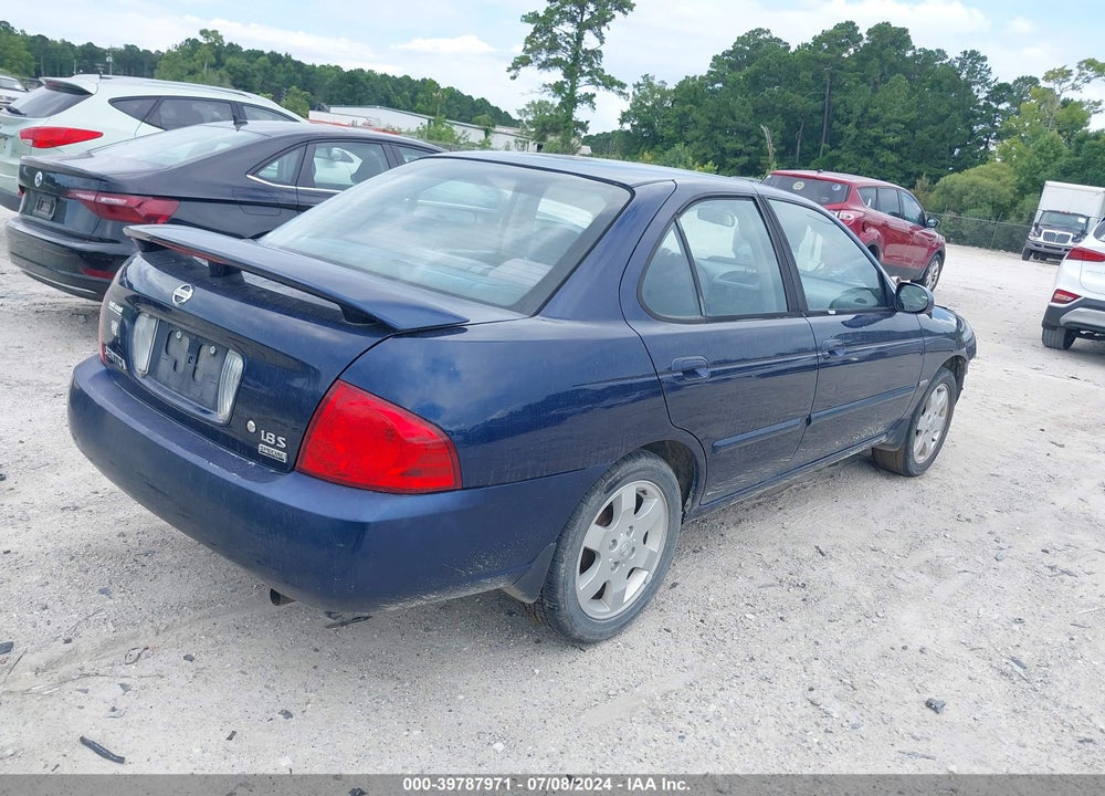 2006 NISSAN SENTRA 1.8S VIN: 3N1CB51D06L613563