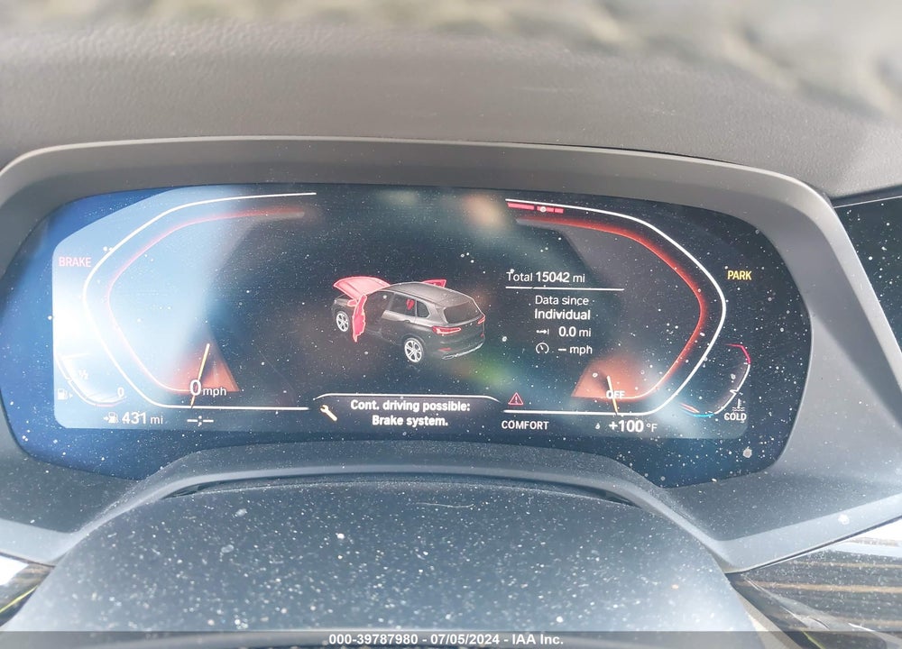 2020 BMW X5 SDRIVE40I VIN: 5UXCR4C08L9D72404