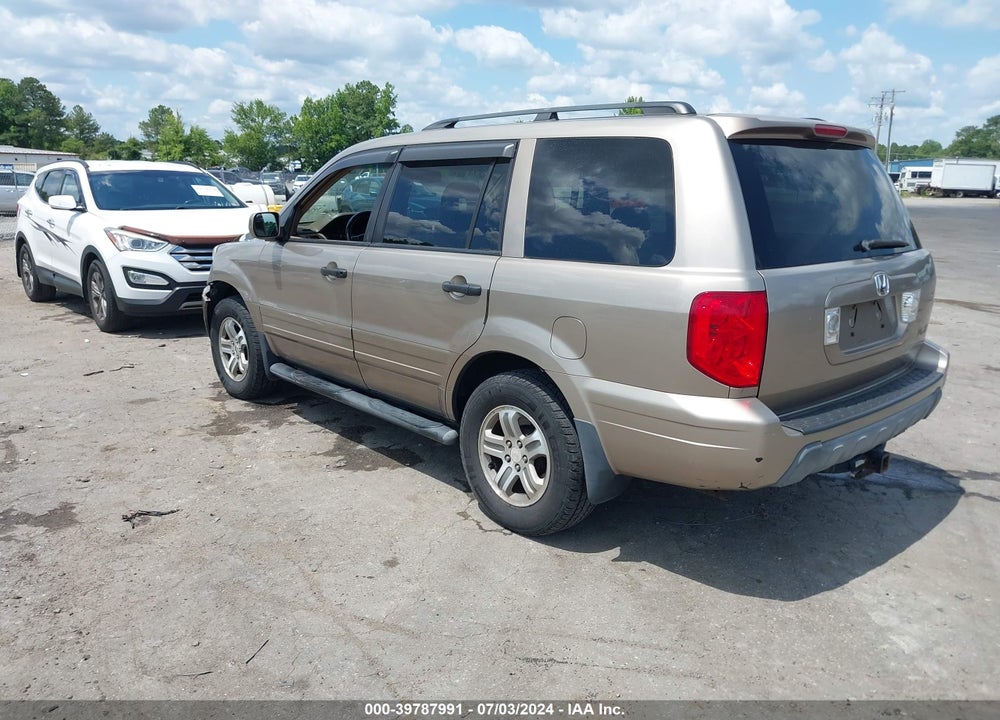 2003 HONDA PILOT EX-L VIN: 2HKYF18643H602259