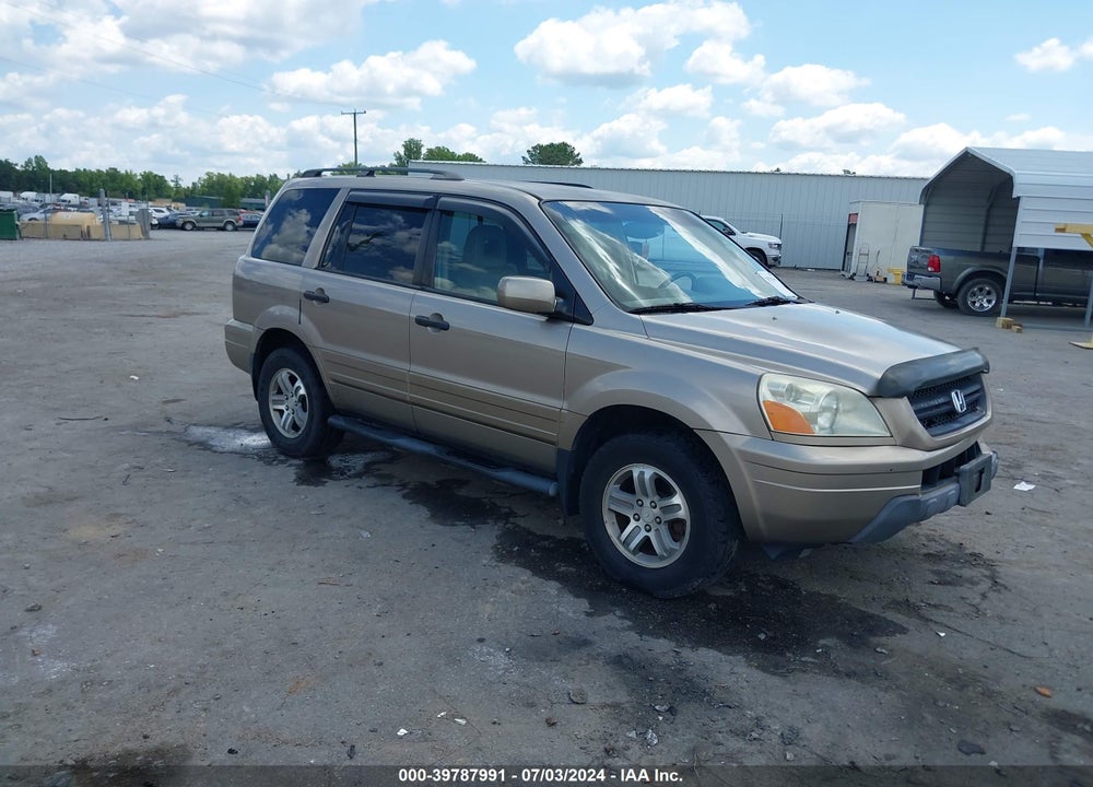 2003 HONDA PILOT EX-L VIN: 2HKYF18643H602259