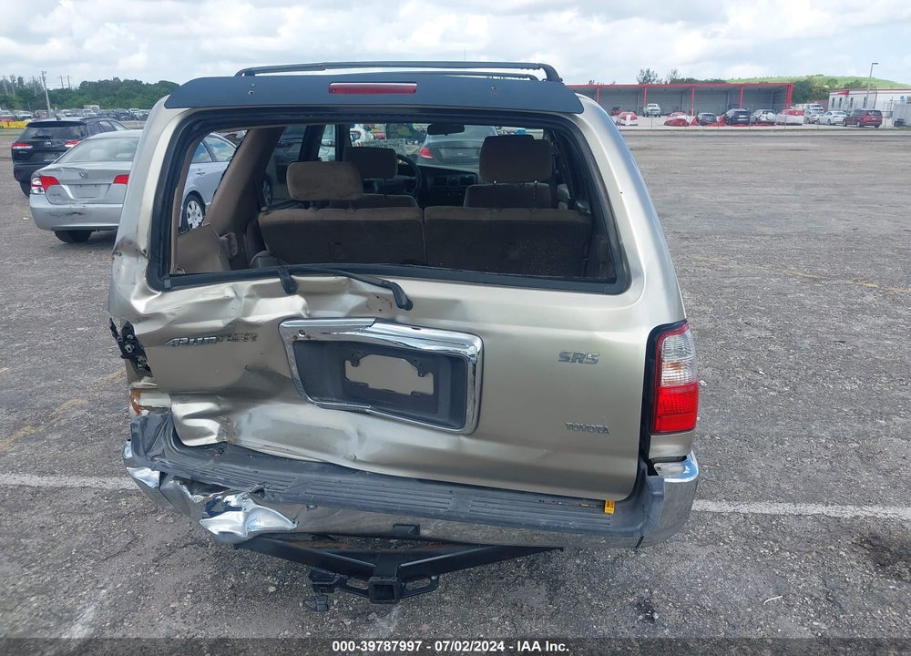 2002 TOYOTA 4RUNNER SR5 V6 VIN: JT3GN86R020227961