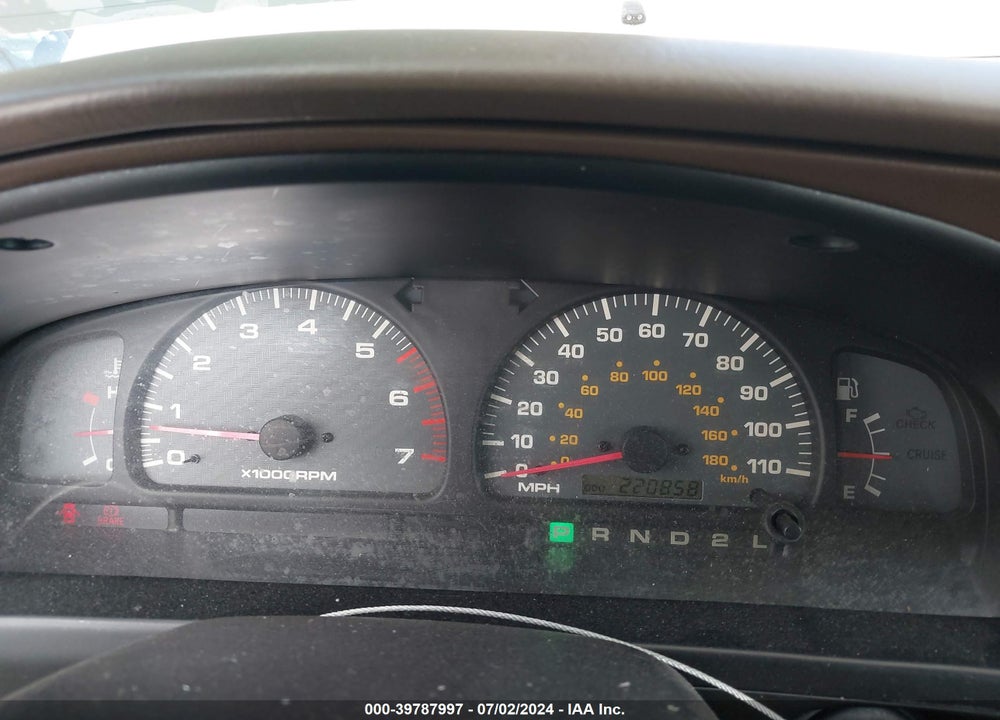 2002 TOYOTA 4RUNNER SR5 V6 VIN: JT3GN86R020227961