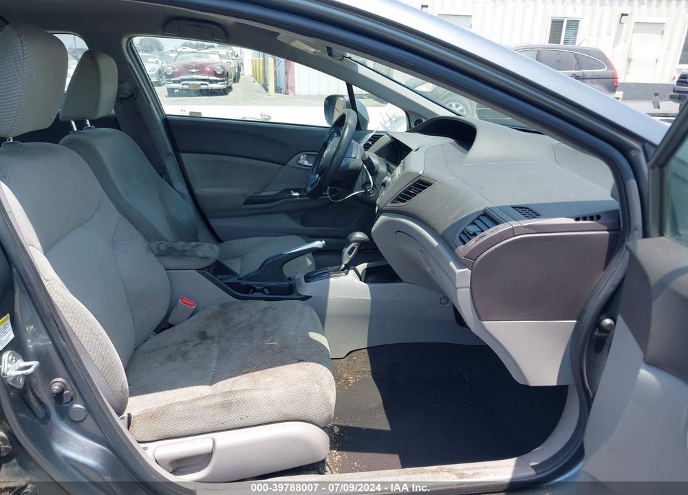 2012 HONDA CIVIC HYBRID VIN: JHMFB4F21CS008314