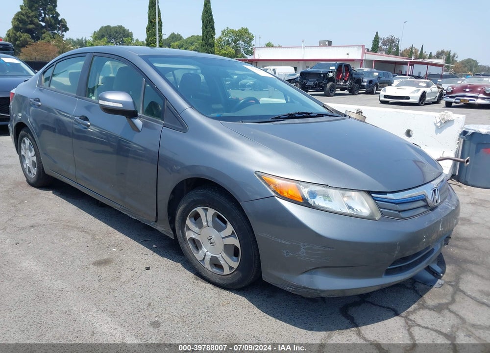 2012 HONDA CIVIC HYBRID VIN: JHMFB4F21CS008314