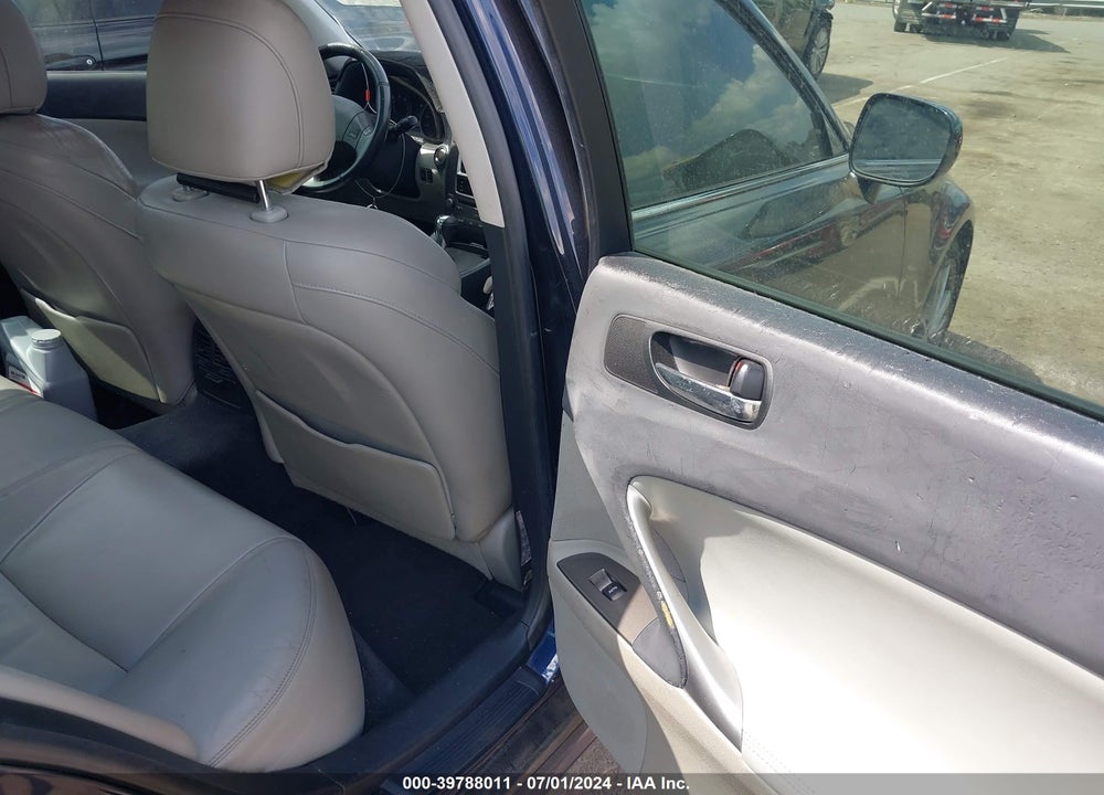 2006 LEXUS IS 350 VIN: JTHBE262065004347
