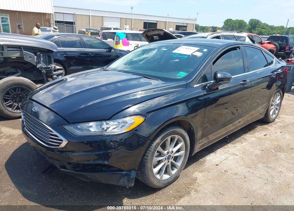 2017 FORD FUSION SE VIN: 3FA6P0HD9HR349558