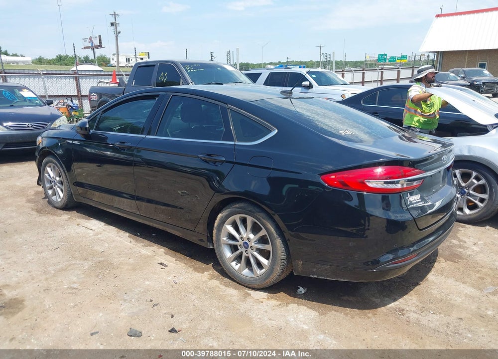 2017 FORD FUSION SE VIN: 3FA6P0HD9HR349558