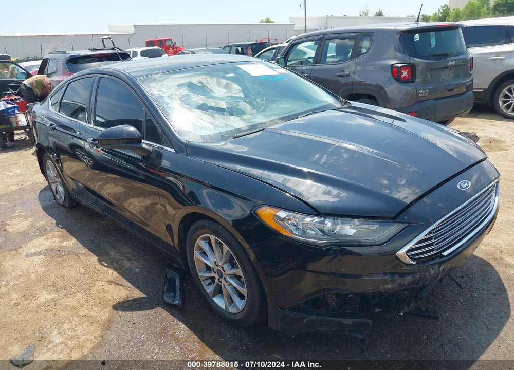 2017 FORD FUSION SE VIN: 3FA6P0HD9HR349558