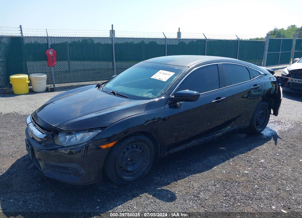 2017 HONDA CIVIC LX VIN: 2HGFC2F57HH548943