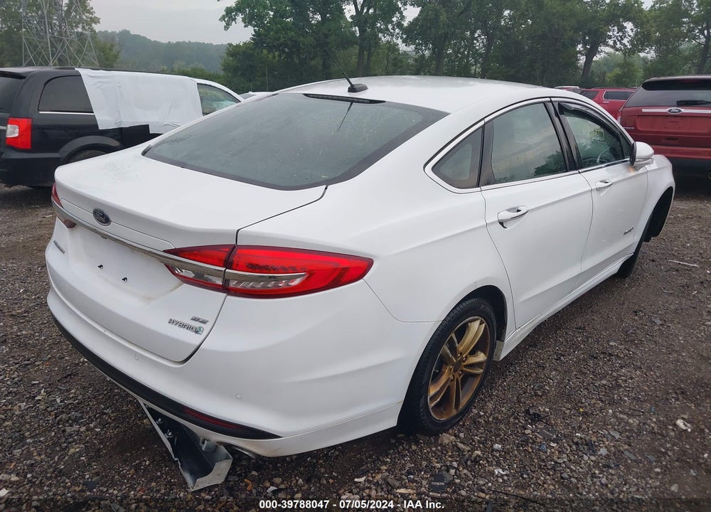 2018 FORD FUSION HYBRID SE VIN: 3FA6P0LU6JR172092