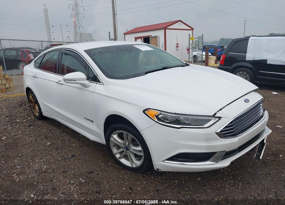 2018 FORD FUSION HYBRID SE VIN: 3FA6P0LU6JR172092