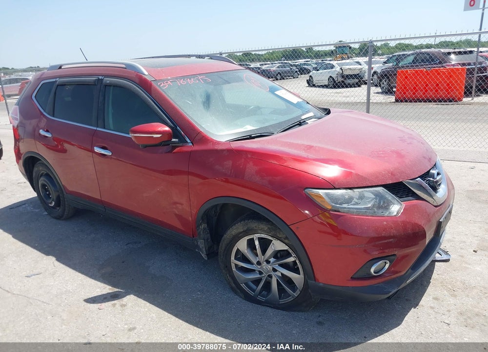 2015 NISSAN ROGUE SL VIN: 5N1AT2MT4FC900074