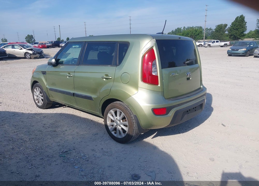 2013 KIA SOUL VIN: KNDJT2A65D7495366