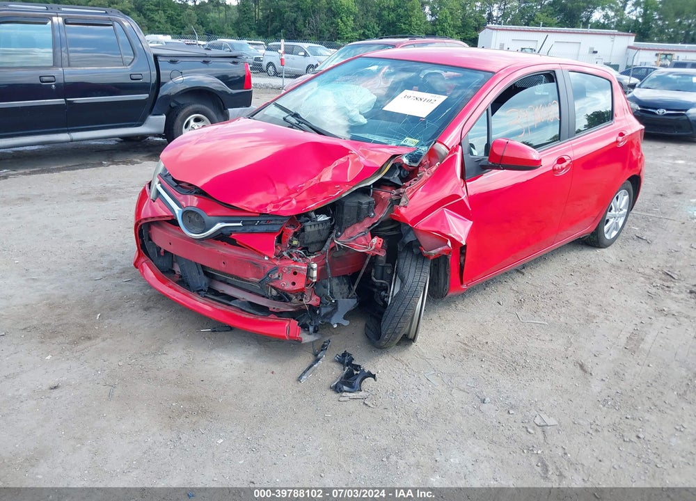 2015 TOYOTA YARIS LE VIN: VNKKTUD34FA034951