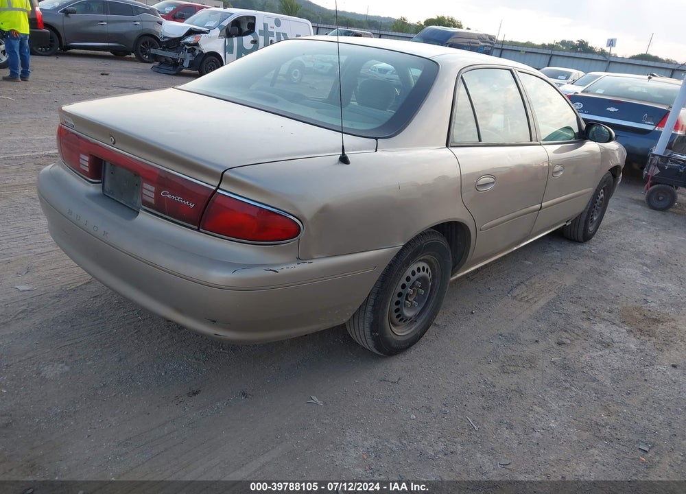 2003 BUICK CENTURY CUSTOM VIN: 2G4WS52J331139244
