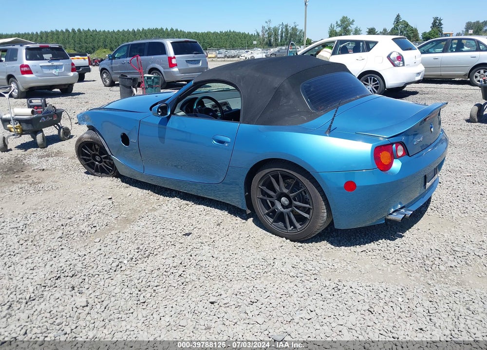 2003 BMW Z4 2.5I VIN: 4USBT334X3LR65851